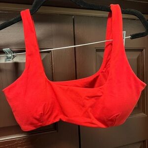Alphalete Olivia Sculpt Bra - Carmine Red - M